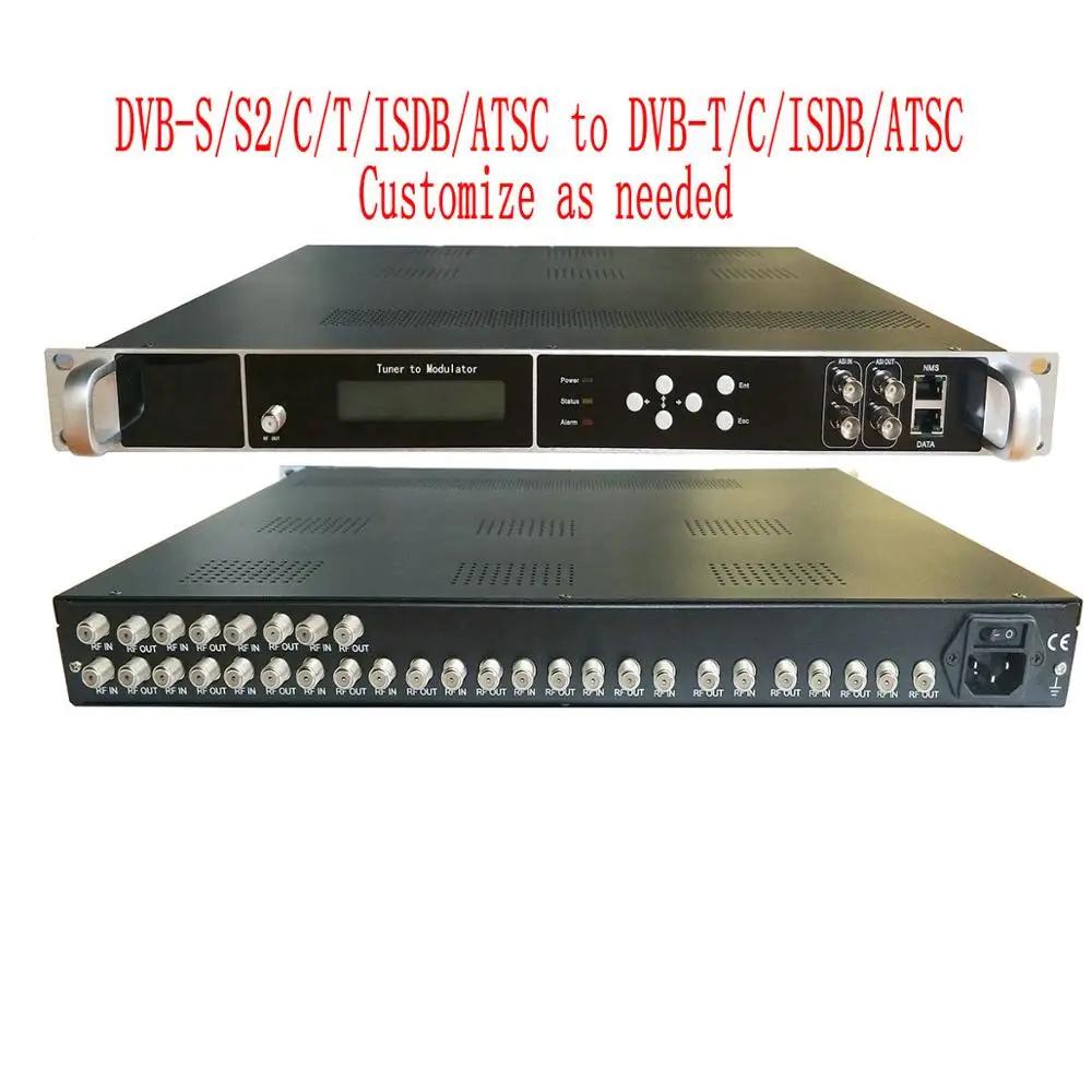 16 ä Ʃ-RF DVB-T2 DVB-S2 DVB-T DVB-C ATSC ISDBT RF-RF IP ASI ȣ IPTV CATVtuner ù 